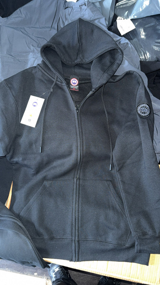 Black badge Goose zip up